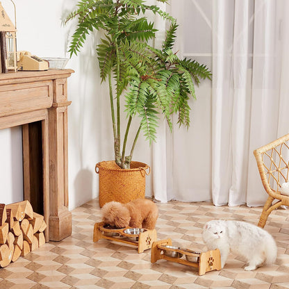 Elevated Dog Bowls for Cats and Dogs